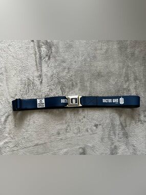 Retro Doctor Who TARDIS Buckle-Down Seatbelt Belt BBC 2014